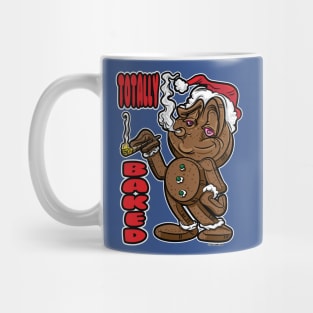 Gingerbread Man Totally Baked with blunt Mug